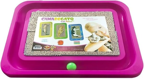 ARRANHADOR GATO CAT RELAX FURACAOPET MEDIO COR:ROSA