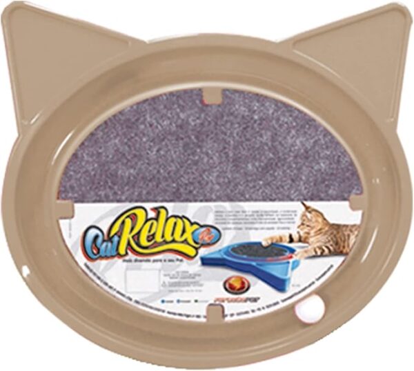 ARRANHADOR GATO SUPER CAT RELAX POP FURACAO Cor:Marrom