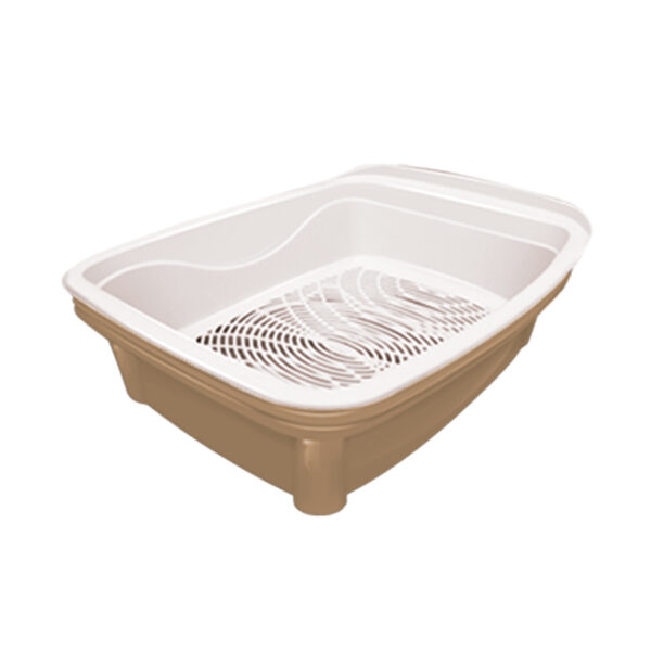 BANDEJA HIG. GATO CLASSIC PLUS FURACAO - MARROM