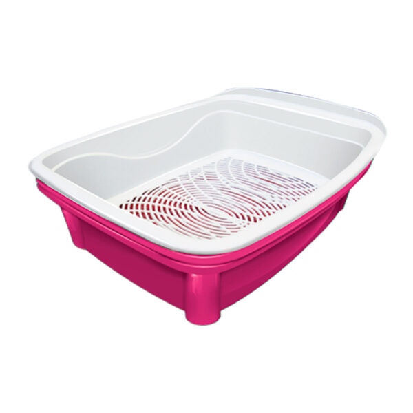 BANDEJA HIG. GATO CLASSIC PLUS FURACAO - ROSA
