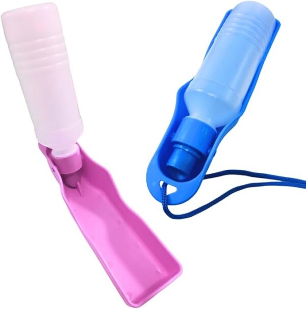 Bebedouro Portátil Yan Pet Para Passeio Com Cachorro COR:rosa - Imagem 2