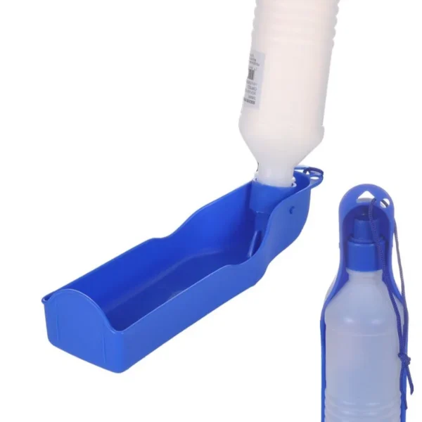 Bebedouro Portátil Yan Pet Para Passeio Com Cachorro COR:azul