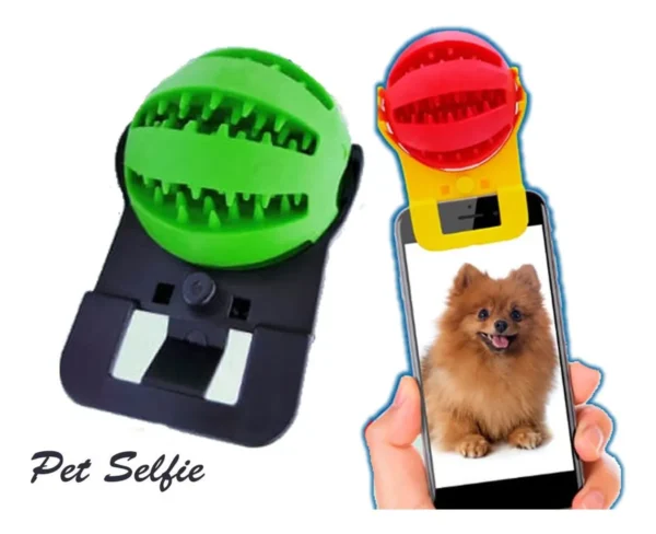 Bolinha Com Suporte Para Tirar Foto - amarelo