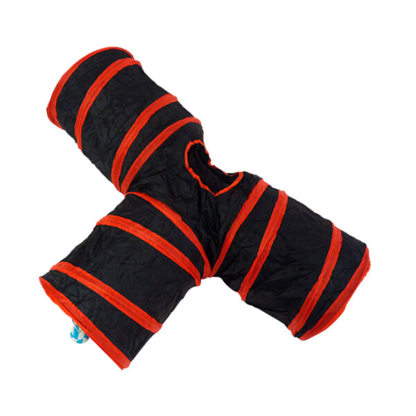 Tuneis Gato dobrável - colorido COR:Vermelho com preto