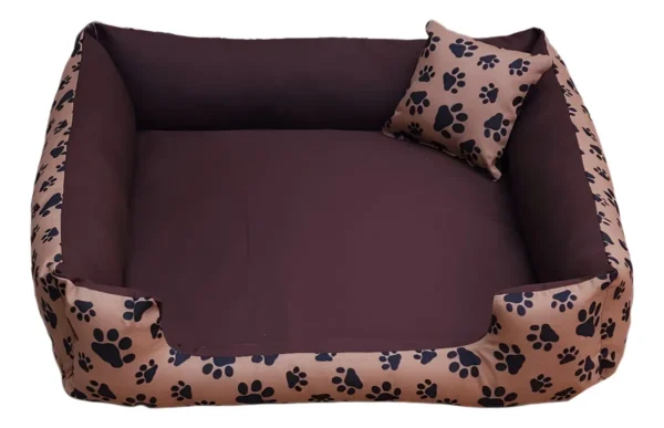 CAMA PET G - Patinhas/Marrom