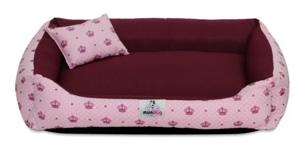 CAMA PET P - Coroa/Rosa