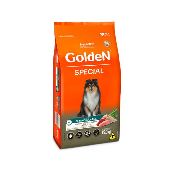 GOLDEN SPECIAL CAES ADULTOS PORTE PEQUENO 15 KG