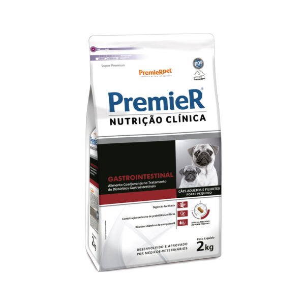 PREMIER NC CAES GASTROINTESTINAL PEQUENO PORTE 2,0 KG