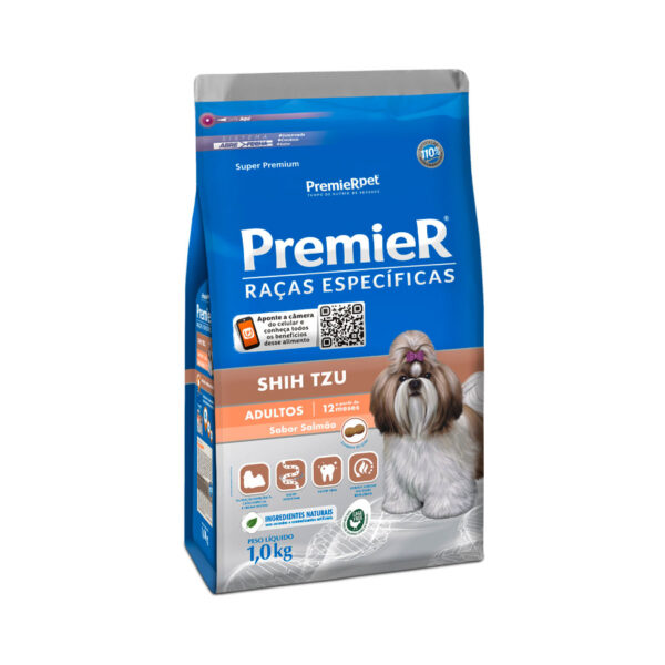 PREMIER SHIH TZU ADULTOS SALMAO 1,0 KG