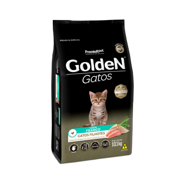 GOLDEN GATOS FILHOTES FRANGO 10,1 KG
