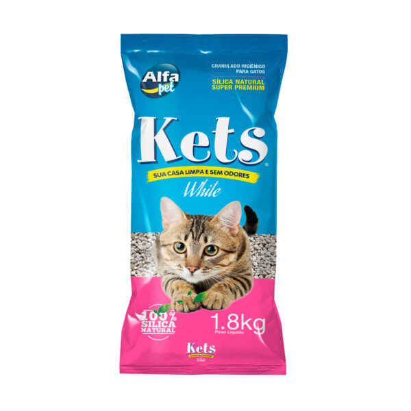 Granulado Higiênico Kets White 1,8kg