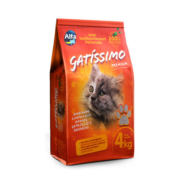 AREIA SANITARIA GATISSIMO 4KG
