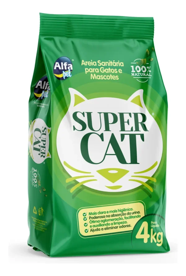 AREIA SANITARIA SUPER CAT 4KG