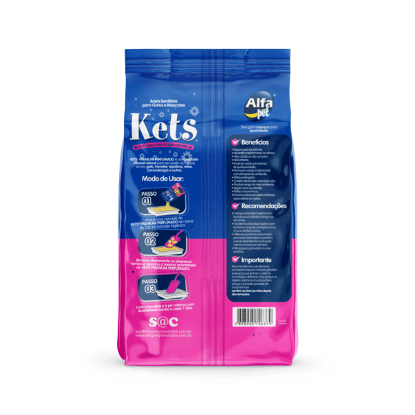 Areia Higiênica San Kets Perfumado 4kg - Imagem 2