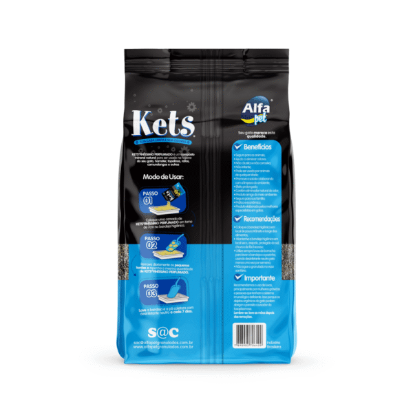 Areia Higiênica Kets Finissimo 8kg - Imagem 2