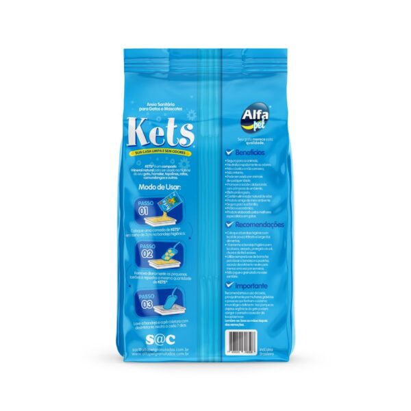 Areia Higiênica Kets 20kg - Imagem 2