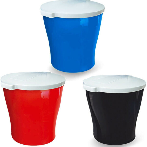PORTA RAÇÃO CANISTER REDONDO 15KG