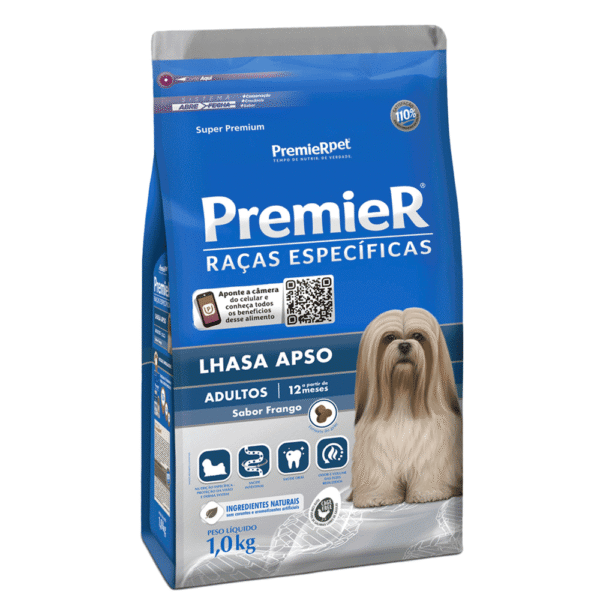 Ração Premier Raças Específicas Lhasa Apso Adultos 1 kg - Imagem 2