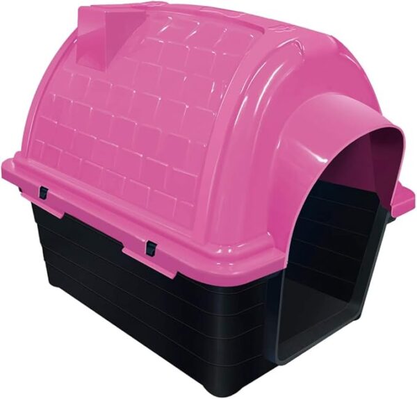 Furacão Pet Casinha Plast. Furacaopet Iglu N5 0 - rosa