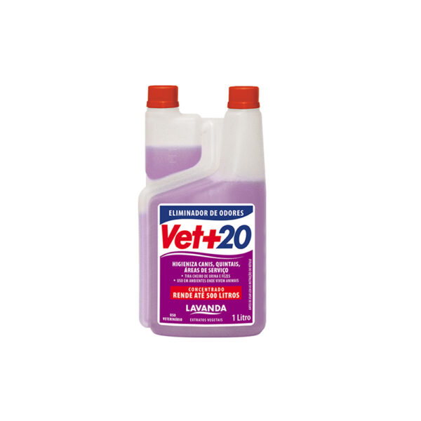 Desinfetante Bactericida Concentrado Vet+20 Lavanda 500 ml
